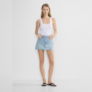 Aritzia Denim Forum Mini Skirt Size 26